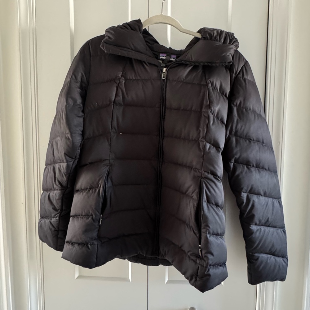 Patagonia Downtown Loft Parka Jacket in Black size Large